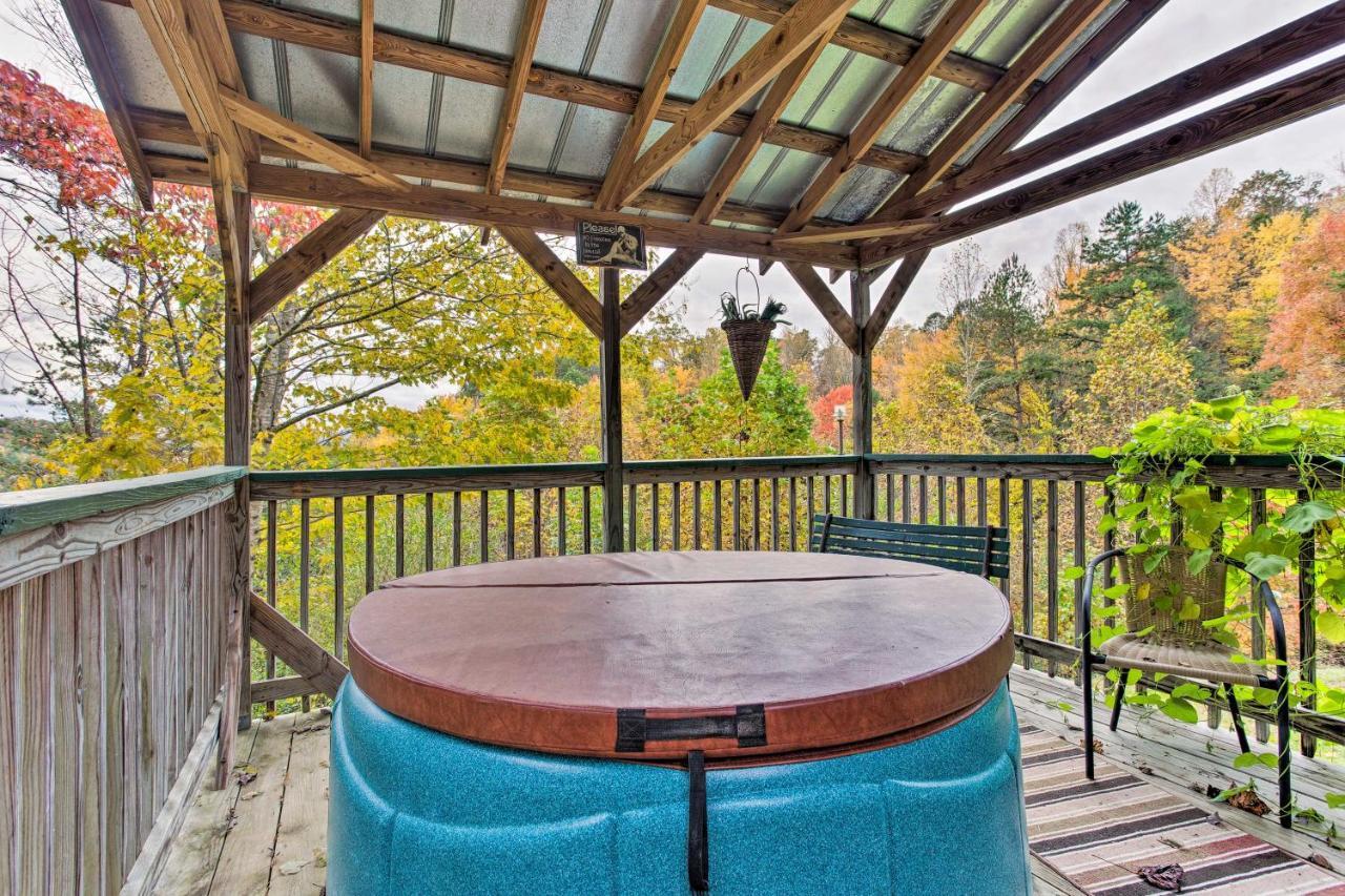 'Uncle Bunky'S' Bryson City Cabin With Hot Tub&Views Villa Bagian luar foto